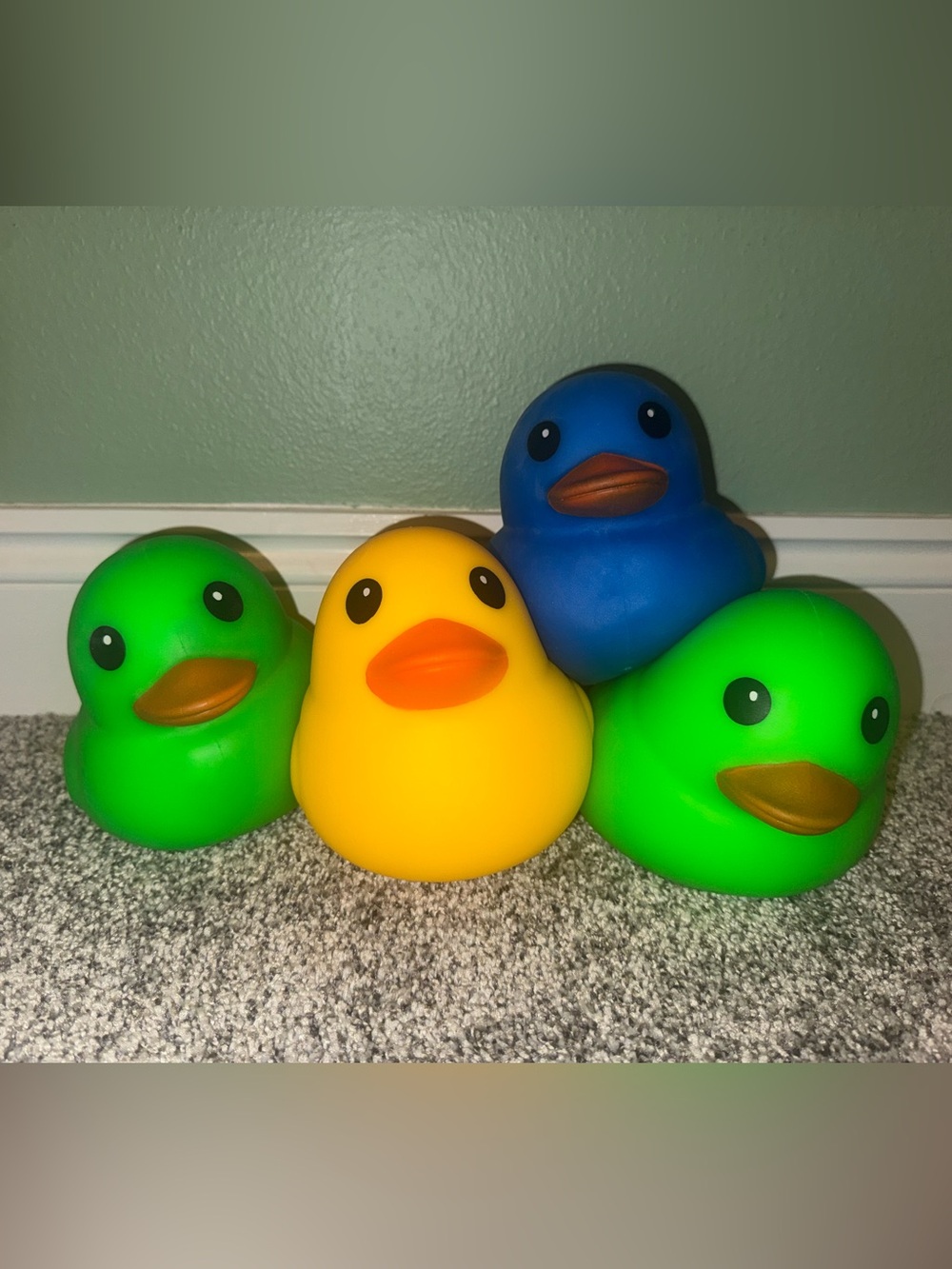 Jumbo squishy Ducks Toys set of 4 By Sunny days Viral